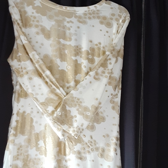 SAKS LIOR PARIS WHITE GOLD TOP NEW! - Picture 4 of 5